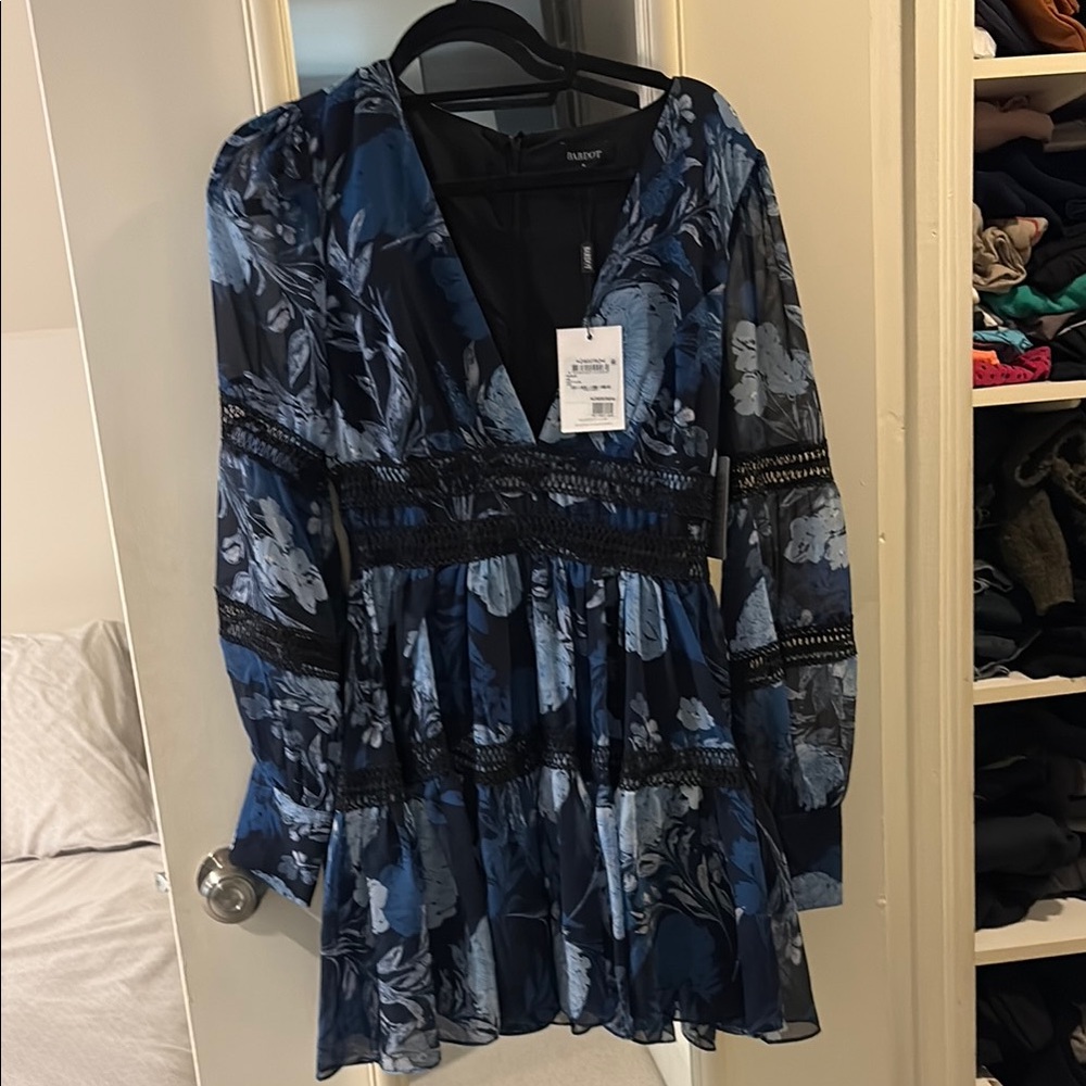 Bardot Navy Floral Dress - Nordstrom